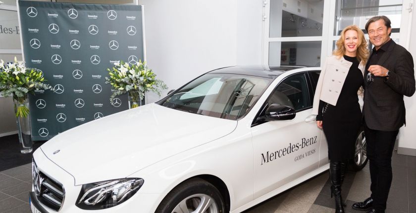 Andrejs Zagars  has become an ambassador of the Mercedes-Benz Latvia