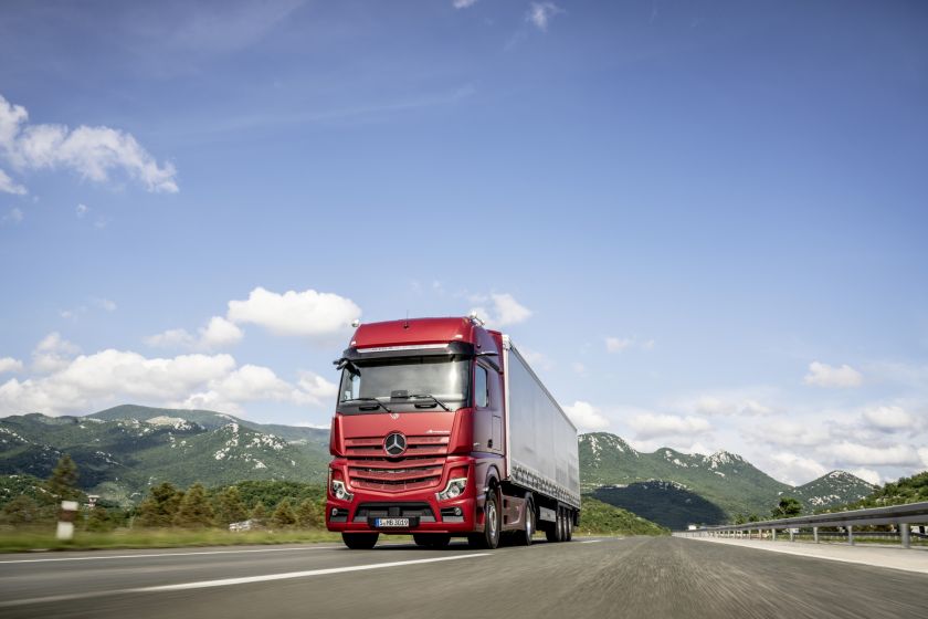 The new Actros, a modern truck for safety and comfort, enters the Latvian market