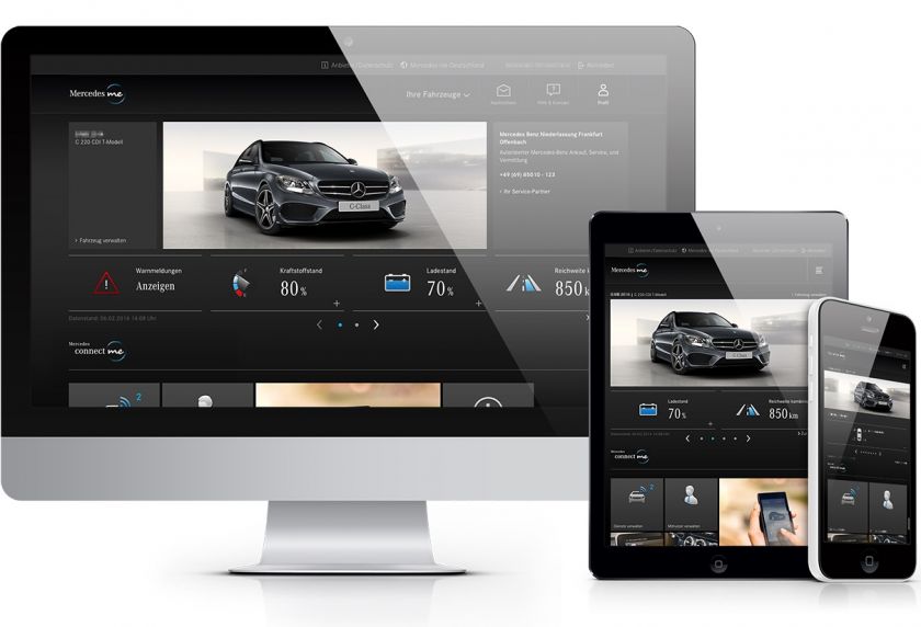 Mercedes me: an intuitive and easy way of managing your Mercedes-Benz on your smart device