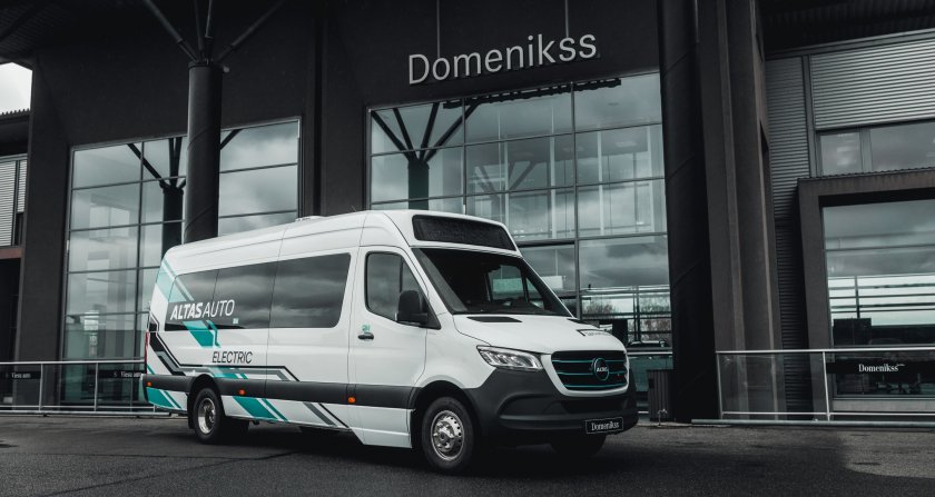 Novus Ecoline elektriskais pasažieru mikroautobuss
